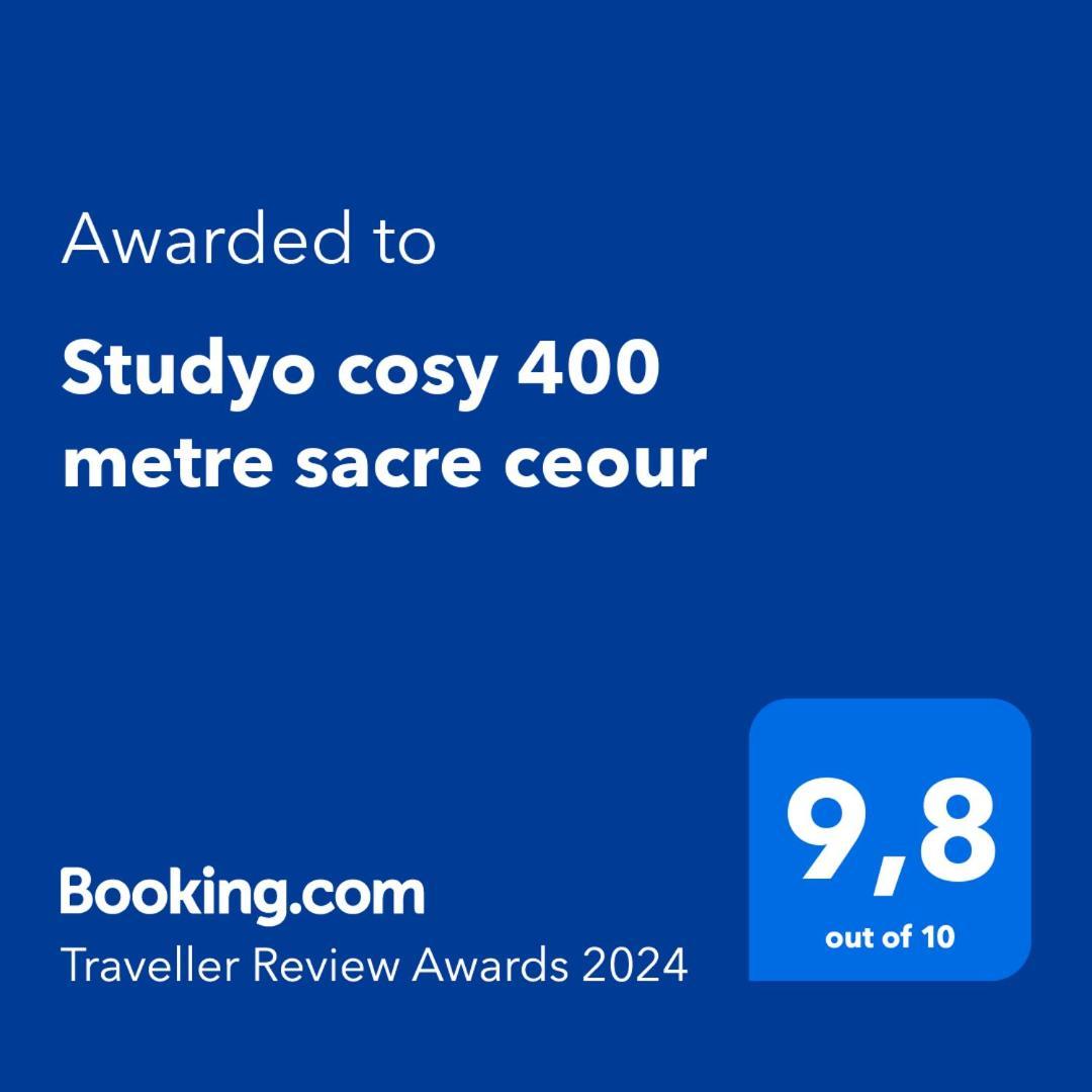 Apartament Studyo Cosy 400 Metre Sacre Ceour Paryż Zewnętrze zdjęcie