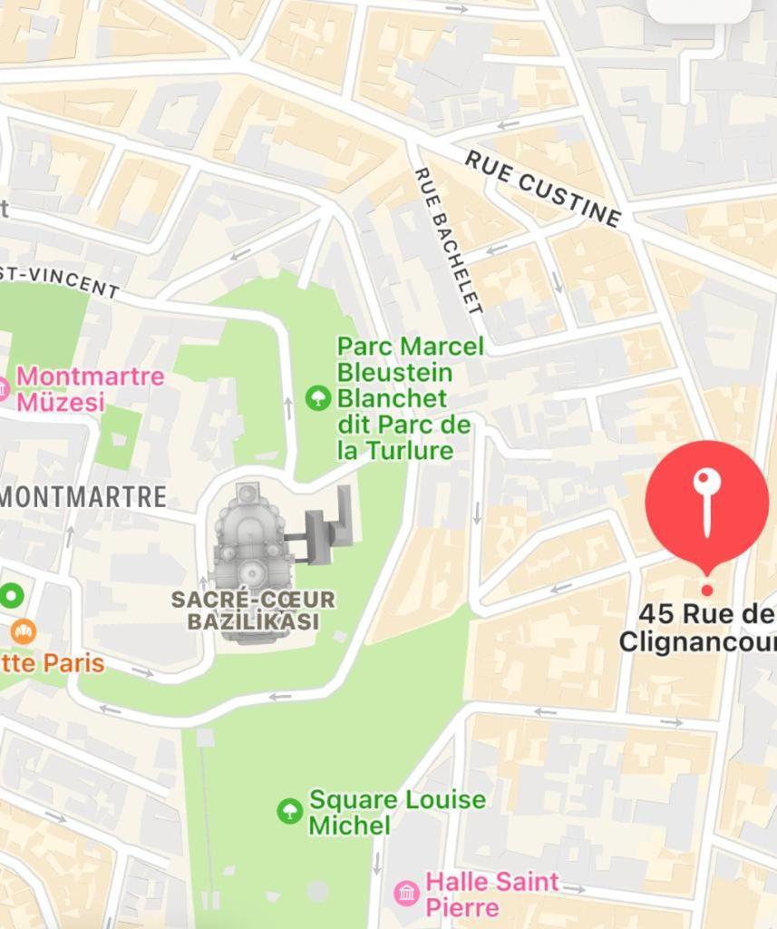 Apartament Studyo Cosy 400 Metre Sacre Ceour Paryż Zewnętrze zdjęcie